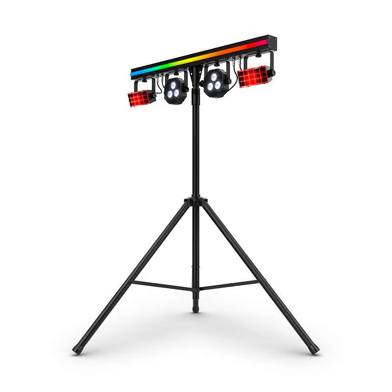 Chauvet GigBAR 3 ILS party lighting system on tripod