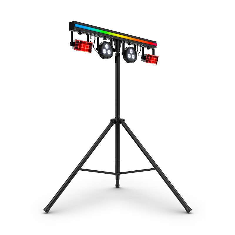 Chauvet GigBAR 3 ILS party lighting system on tripod